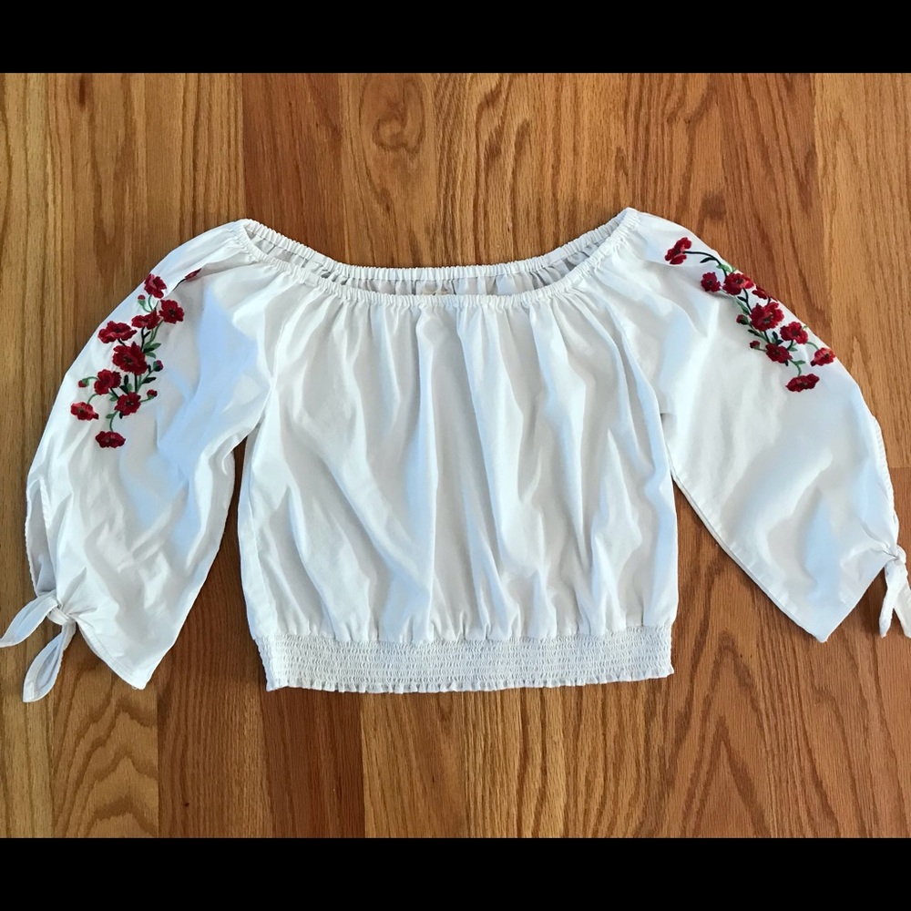 Hollister crop top. Gently worn twice.